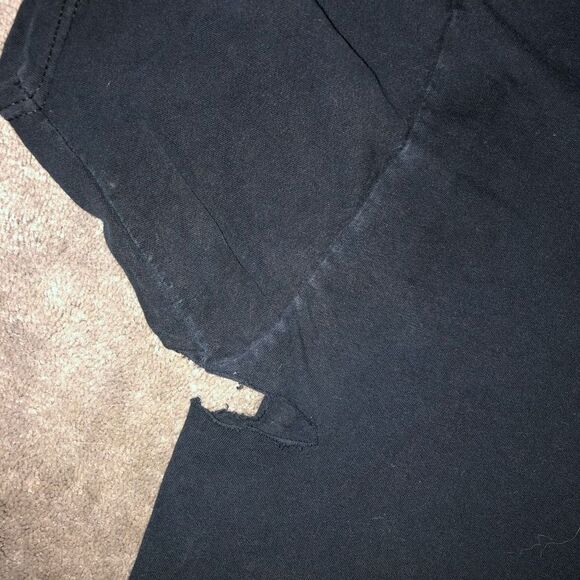 RED WING SHOES BOOTS VINTAGE T SHIRT BLACK RED MENS 3XL XXXL - Picture 4 of 8